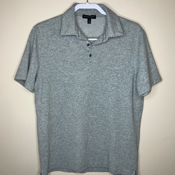 Banana Republic Other - Men’s Banana Republic Core Temp Light Gray Polo Shirt Size M